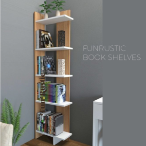 Corner Tower Book Shelf